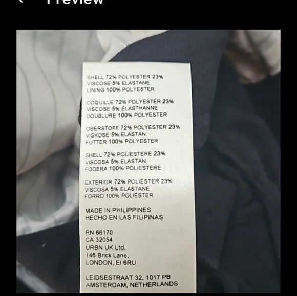 Anthropologie Maeve V-Neck Pinafore Wide-Leg Jumpsuit Black Size 10 - Picture 7 of 7